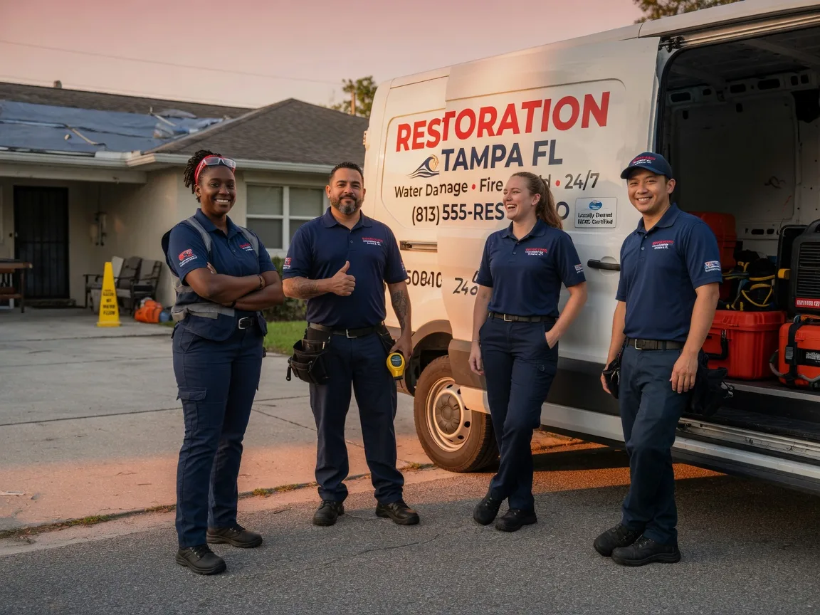Water Damage Restoration company in Langley, OK